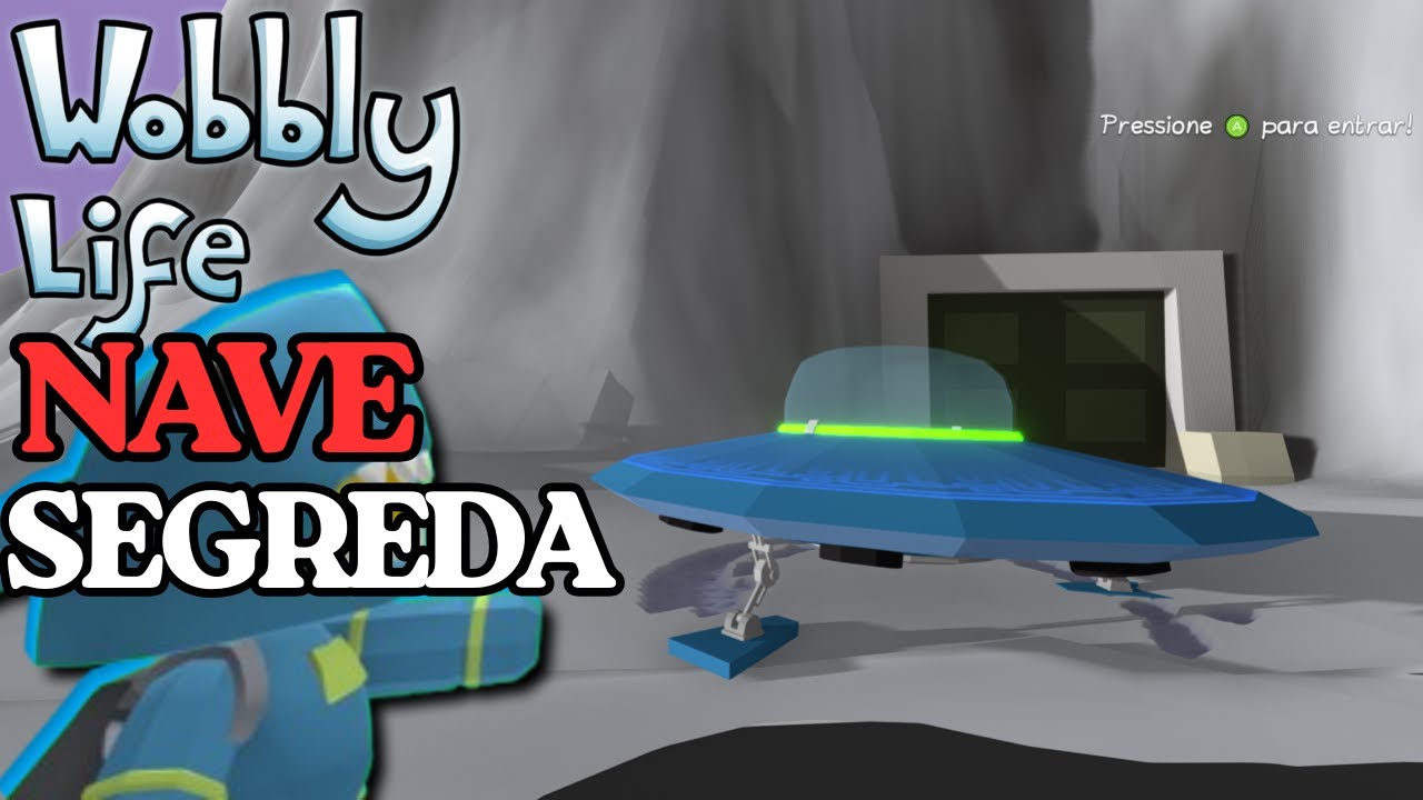 PEGUEI O OVNI NO WOBBLY LIFE!!!!