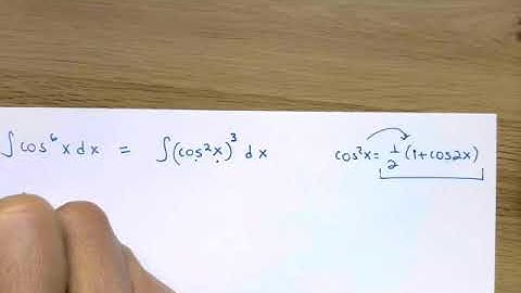 Integrating Powers of Sine or Cosine, no products