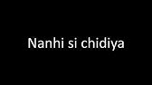 O Ri Chiraiya Lyrics Youtube O Ri Chiraiya Lyrics Youtube