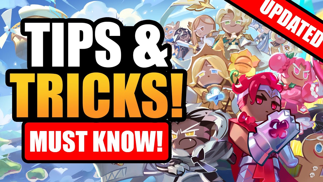 MUST KNOW! Tips & Tricks! (Updated June 2022) | Cookie Run Kingdom