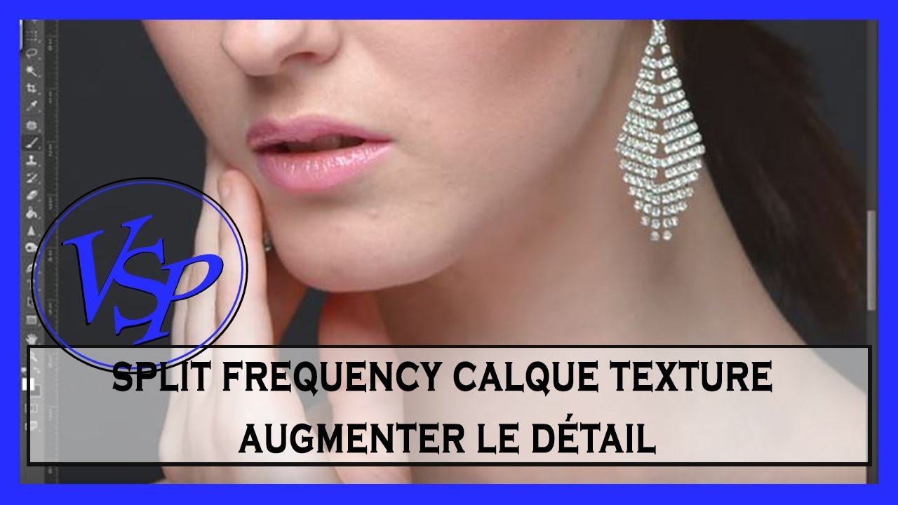 split frequency calque texture augmenter le détail - photoshop retouche ...