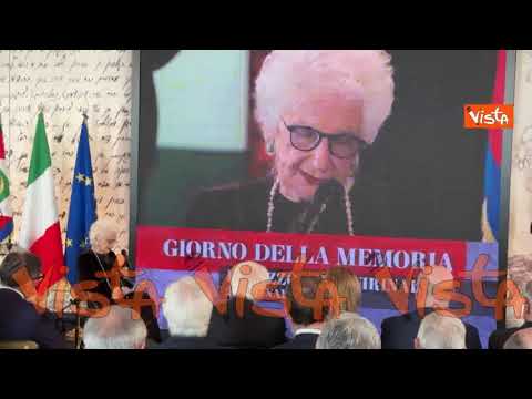 Video Liliana Segre: Tragico conflitto a Gaza ha fatto riesplodere un antisemitismo che sembrava sopito