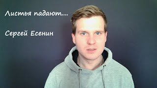 Листья падают... Сергей Есенин