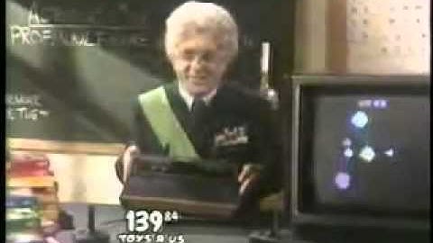 Toys R Us Asteroids Commercial 2 (Atari 2600) - Retro Video Game Commercial / Ad