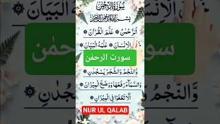 ✨ Every line touches the heart and brings us closer to Allah💖 Listen, reflect, &amp; feel..#surahrahman