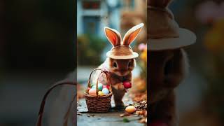 “🥚✨ The Easter Bunny is Here! Watch Him Deliver Egg-citing Surprises! 🐰🌷 #Easterbunny #EggHunt