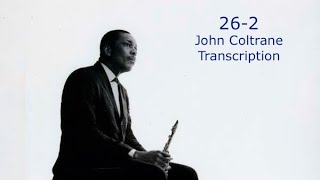 26-2-John Coltrane's (Bb) Transcription Transcribed by Carles Margarit