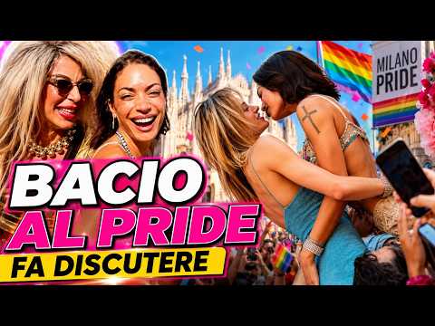 Video Elodie e Franceska, il bacio al Milano Pride fa discutere: perché tutti ne parlano