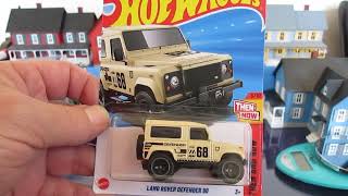 Land Rover Defender 90 - 2025 Hot Wheels Toy Diecast Suv Unboxing & Review - Mattel Hw Then And Now