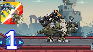 Dino Robot VS Zombie - Walkthrough Gameplay All Levels 1-6 [Part 1] screenshot 3