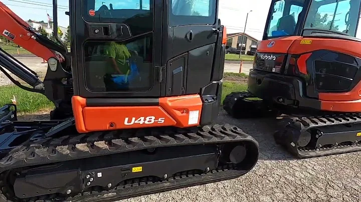 Checking out a New Kubota U48-5 Excavator