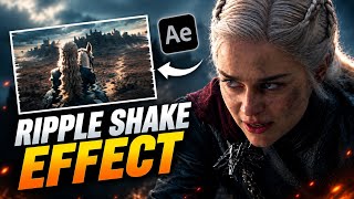 Smooth Ripple Shake Effect | After Effects Tutorial #rippleeffect 