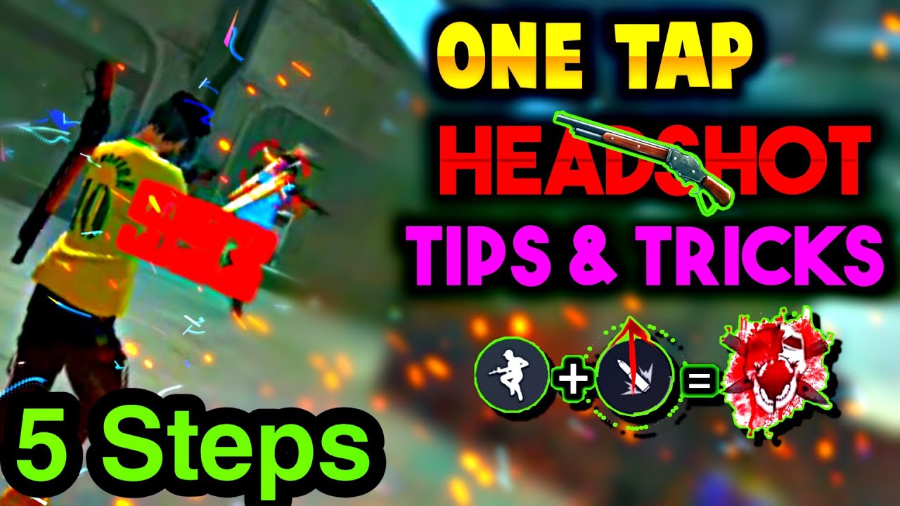 One tap headshot Tips and Tricks in Tamil Feee Fire
