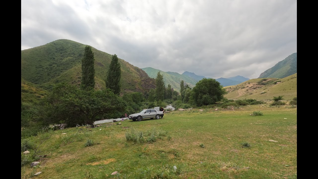 OVERNIGHT IN A BEAUTIFUL MOUNTAIN GORGE, CAMPING / НОЧЁВКА В КРАСИВОМ ГОРНОМ УЩЕЛЬЕ, КЕМПИНГ