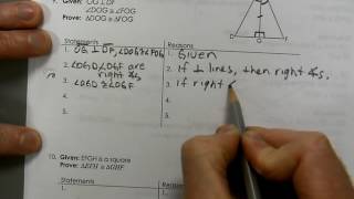 Geometry Unit 4 Quiz 2 Review part 2
