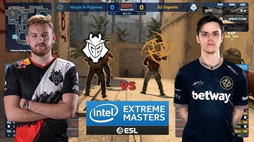 G2 Esports vs. Ninjas in Pyjamas - MIRAGE MAP 2 - IEM Beijing 2020 - EU