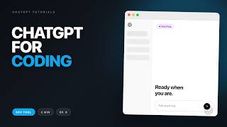 ChatGPT for Coding — Debug, Explain & Write Code Faster