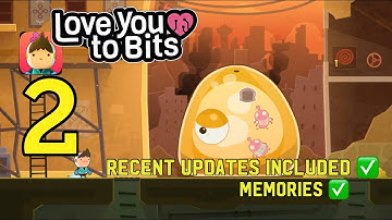 Love You To Bits + Level 2 walkthrough #applearcade @appsunveiled