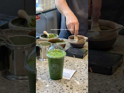 <strong>New</strong> Japanese matcha <strong>cafe</strong> in Sydney 🍵 #matcha #sydneycafe #시드니 #시드니카페 #쇼츠