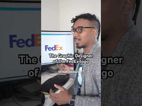 The Designer of the FedEx logo