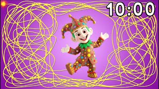 10 Minute Chocolate Timer Bomb Christmas Joker Countdown