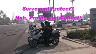 Chief Jones is profiling and collecting not protecting and serving