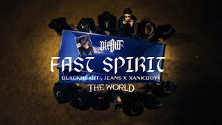 DIEOUT - FAST SPIRIT feat. BLACKHEART, JEANS, XANICBOY$ (Official Visualizer)