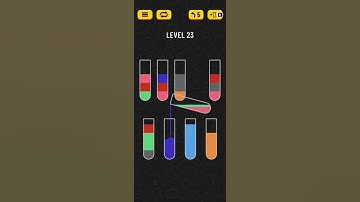 !NEW! Water Sort Puzzle Level 23 Walkthrough Solution Android/iOS