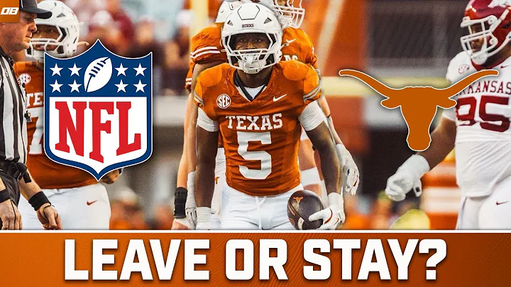 Should Texas RB Tre Wisner Bolt to the NFL or Return for his Senior Season?