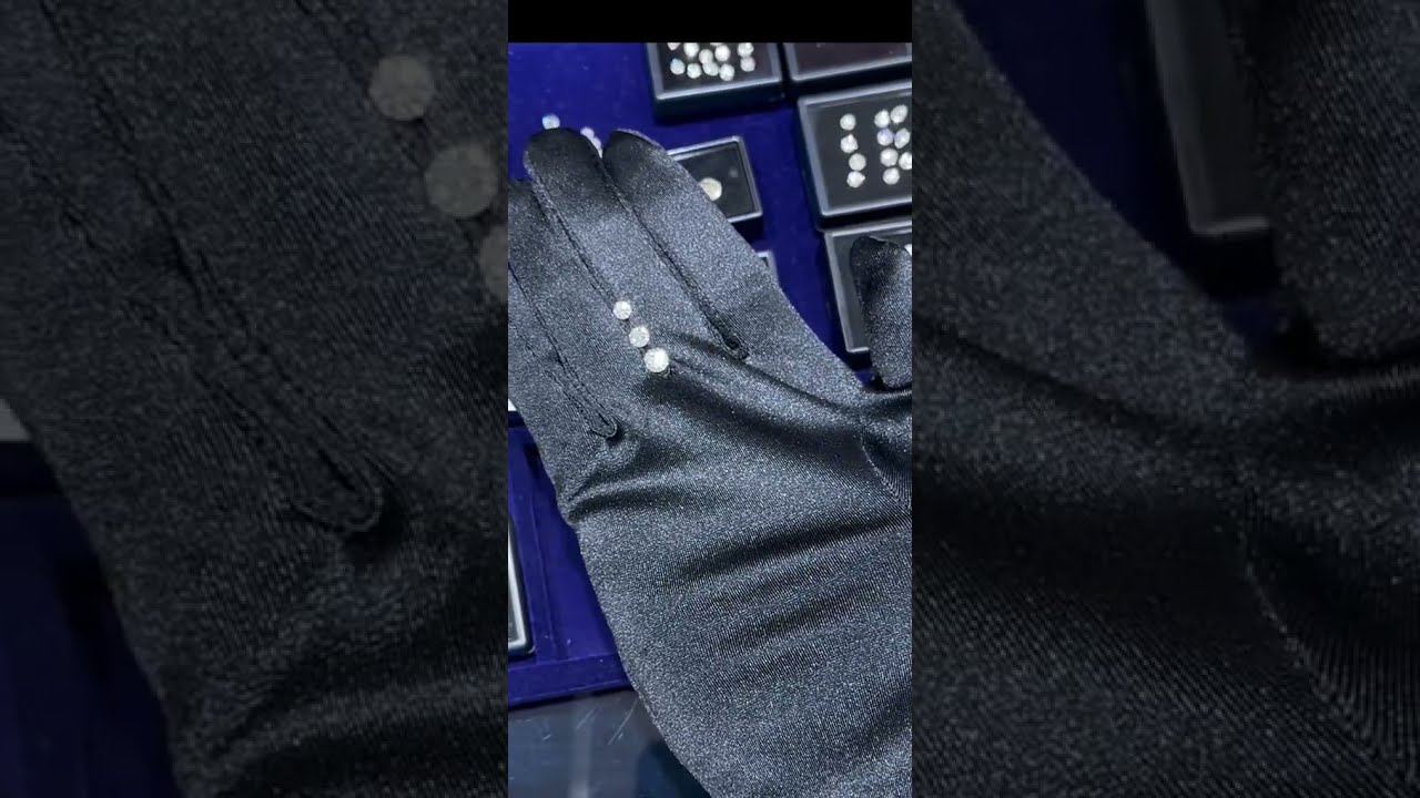 Diamond Sorting ASMR Relaxing Sounds of Gemstone Sorting & Precision Cutting Stress Relief & Calm