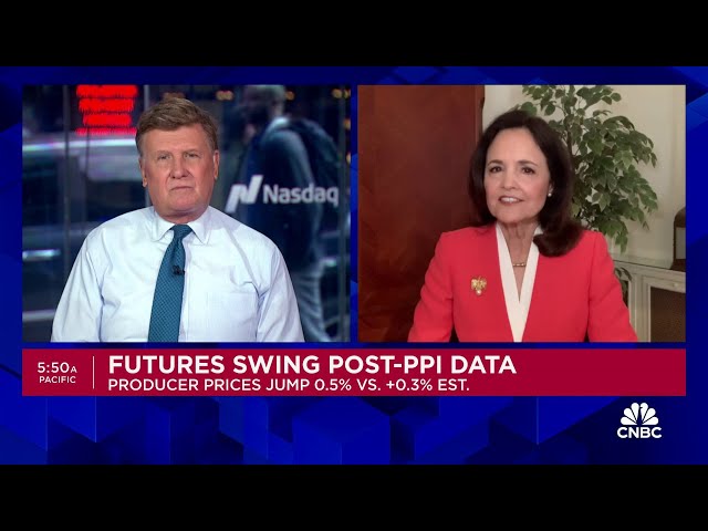 The Fed is trying to slow down economic activity, says Judy Shelton class=