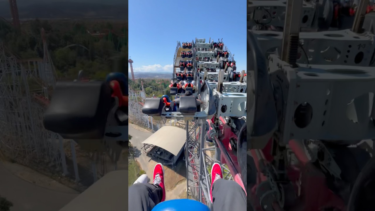 X2, the SCARIEST roller coaster experience! 😱 