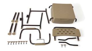 Assembling the Medline Elements Bedside Commode