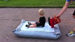 DIY hovercraft take 1 - Gabriel