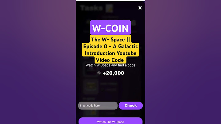 The W- Space || Episode 0 - A Galactic Introduction Youtube Video Code