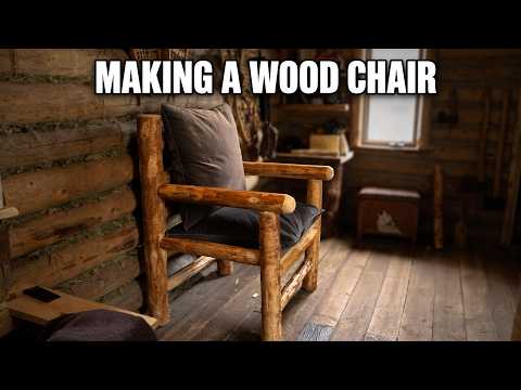 Simple Woodworking in the Forest: Building a Custom Cabin Chair