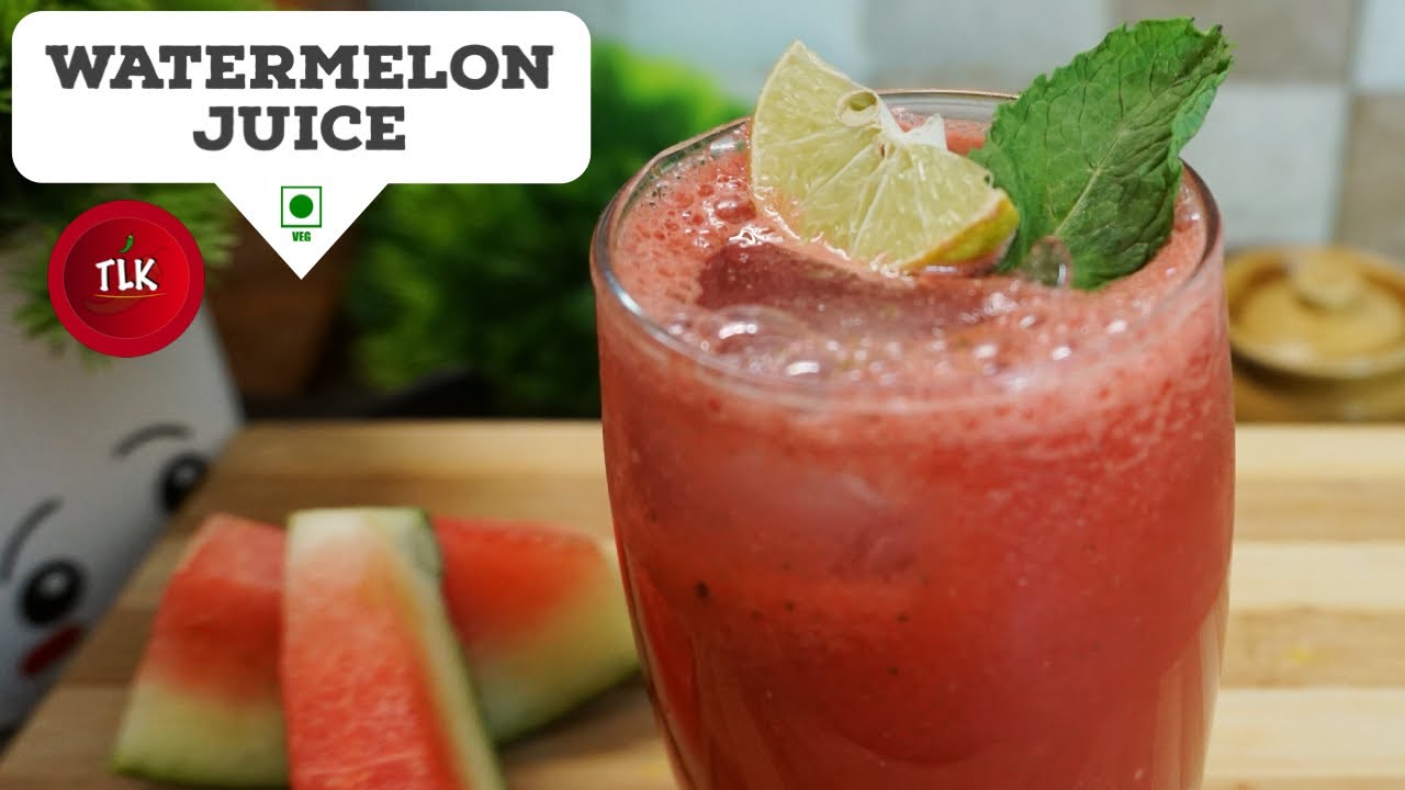 Refreshing Summer Cooler | Fresh Watermelon Juice | Watermelon | Tarbooj Ka Juice | TLK