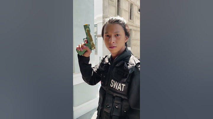LNS - Anh Cảnh Sát giải cứu Con Tin bất thành || Bad Nerf Gun by Police #shorts