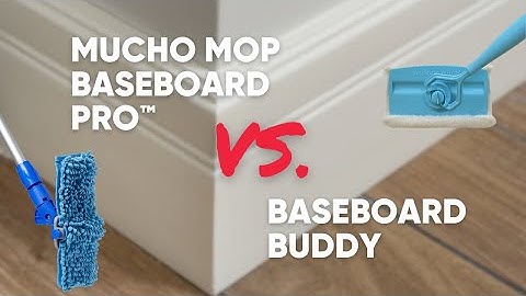 Mucho Mop Baseboard Pro™ vs. Baseboard Buddy: The Ultimate Showdown for Baseboard Cleaning