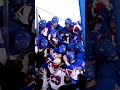 Come for the double OT winner, stay for the celly 🤩 #nyr #nhl #nhlplayoffs