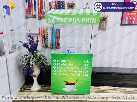 Video Tủ xếp gọn bán cafe - Công cụ cần thiết trong kinh... - youtube