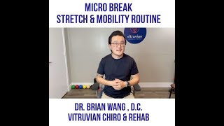 Micro Break | Mobility Stretch Routine Mid to Upper Body