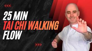 Tai Chi Walking - 25-min Intermediate Flow for Back, Hips, and Core