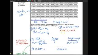 Math 219 PG (F20) 10.1-10.4 Part 4 2 Sample T-Test Math 219 PG (F20) 10.1-10.4 Part 4 2 Sample T-Test