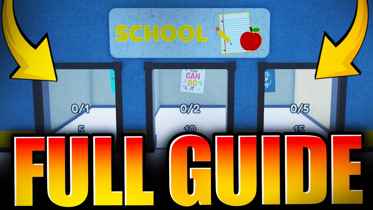 PROJECT ESCAPE ROOM SCHOOL Walkthrough! ROBLOX - YouTube