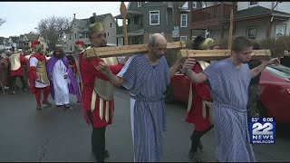 Good Friday tradition in Springfield continues with Way of the Cross procession