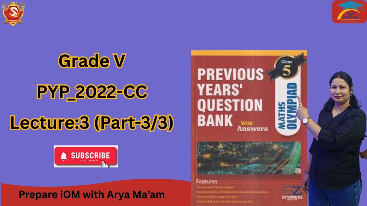 Silverzone IMO Grade 5 | Previous Year Paper 2022 (Set CC) | Q21–30 Explained