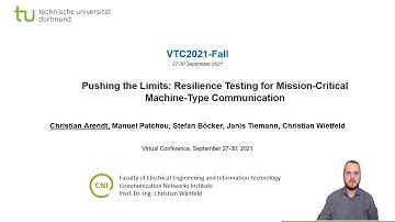 [IEEE VTC-Fall 2021] Pushing the Limits: Resilience Testing for Mission-Critical Machine-Type Comm.