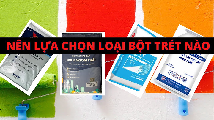 Bột trét tường trong tiếng anh là gì năm 2024