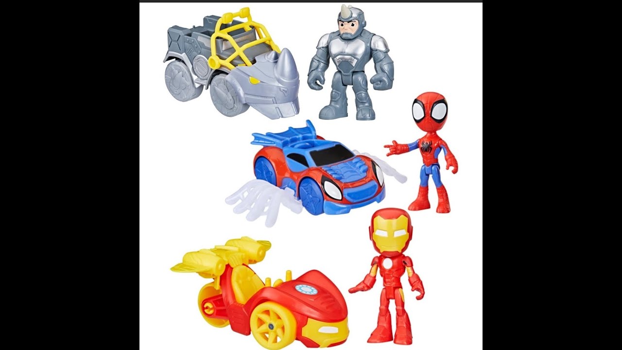 Spider-Man Spidey and His Amazing Friends Vehicles Wave 3
